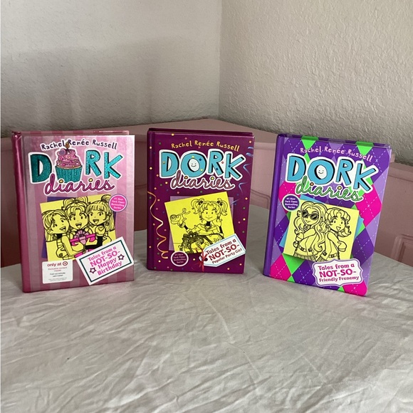 Dork Diaries Other - Dork Diaries Book lot of 3 happy birthday, popular party girl, friendly frenemy